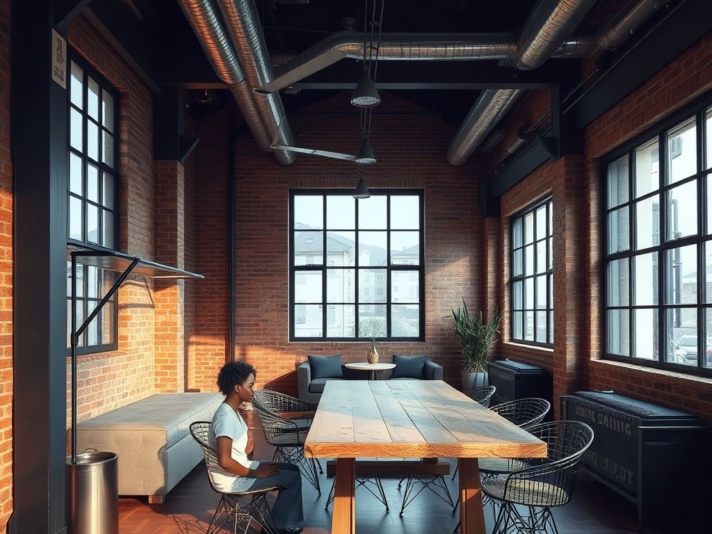 Styl industrialny we wnętrzach: jak tworzyć surowe, funkcjonalne przestrzenie z charakterem