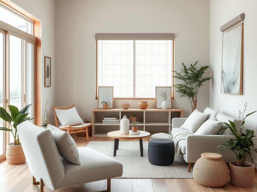 Styl japandi krok po kroku: jak połączyć minimalizm, harmonię i naturalne materiały we wnętrzu