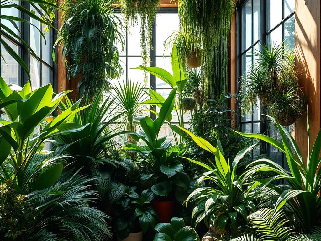 Styl urban jungle we wnętrzach: naturalna zieleń, materiały i błędy, które warto znać przy aranżacji miejskiej dżungli