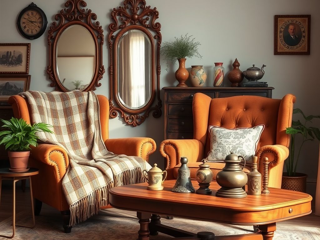 Styl vintage dodatki: jak wybrać i łączyć dekoracje, by stworzyć przytulną nostalgię we wnętrzu