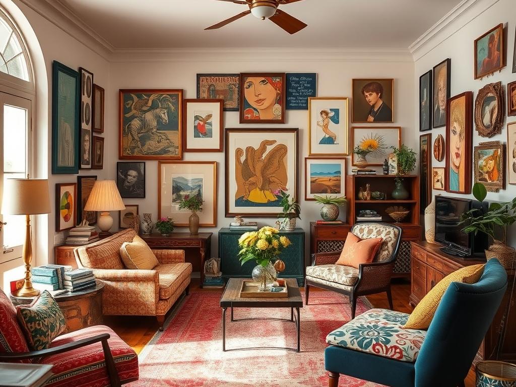 Styl eklektyczny we wnętrzach: jak łączyć różnorodne style i unikać aranżacyjnego chaosu