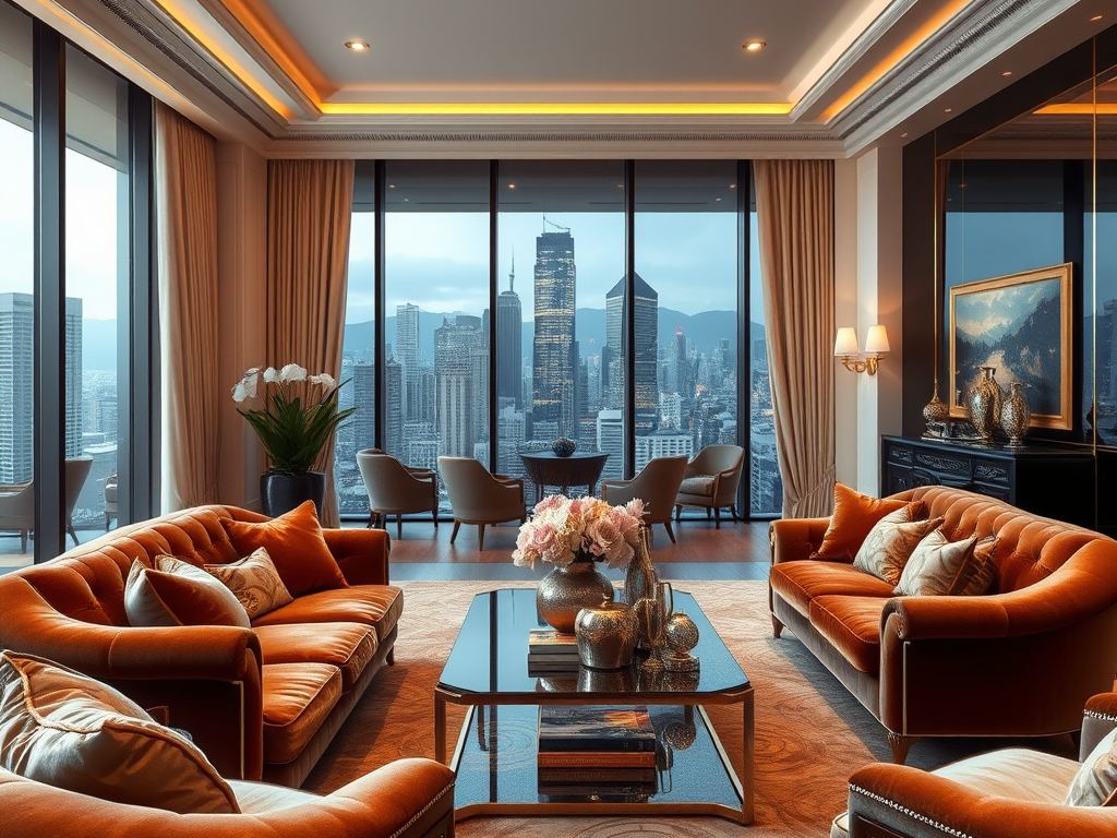 Styl glamour we wnętrzach: jak połączyć luksus, blask i funkcjonalność w eleganckiej aranżacji